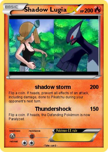 Pokemon Shadow Lugia