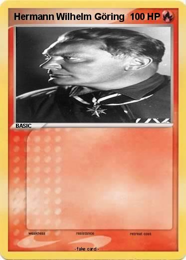 Pokemon Hermann Wilhelm Göring