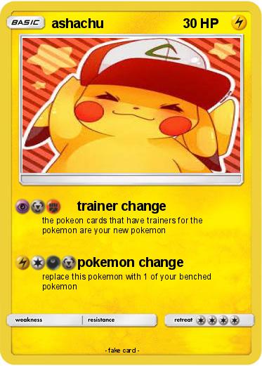 Pokemon ashachu