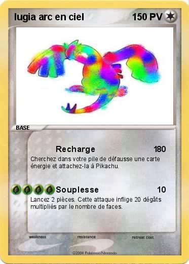 Pokemon lugia arc en ciel