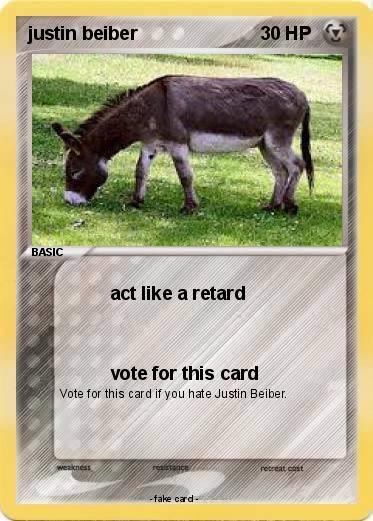 Pokemon justin beiber