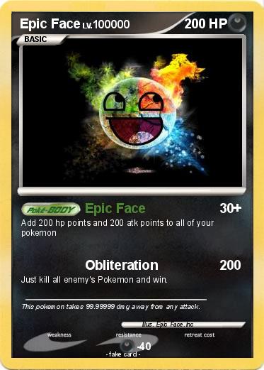 Pokemon Epic Face