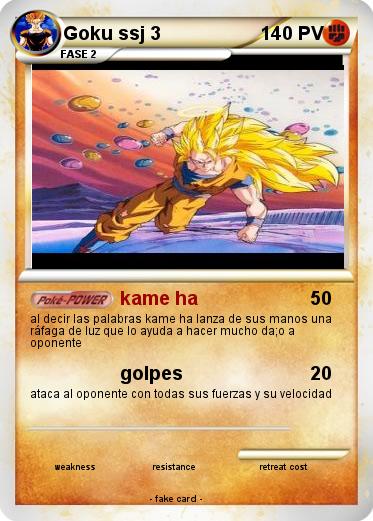Pokemon Goku ssj 3