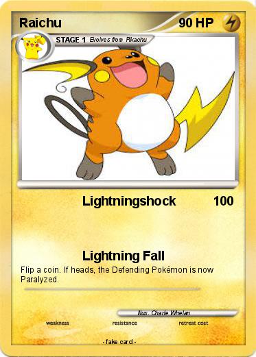 Pokemon Raichu