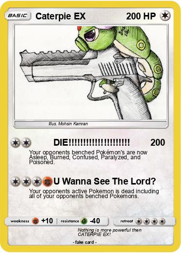Pokemon Caterpie EX