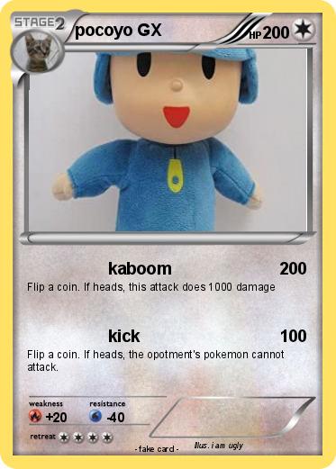 Pokemon pocoyo GX