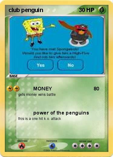 Pokemon club penguin