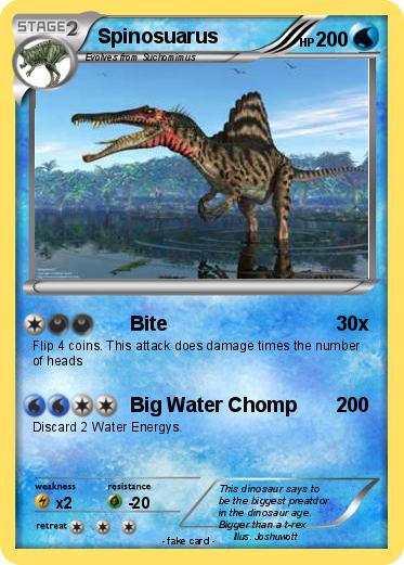 Pokemon Spinosuarus