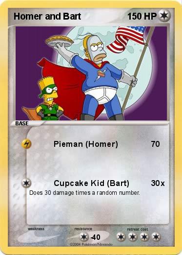 Pokemon Homer and Bart