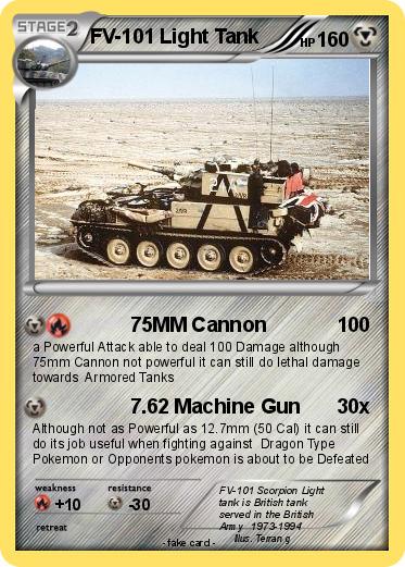 Pokemon FV-101 Light Tank
