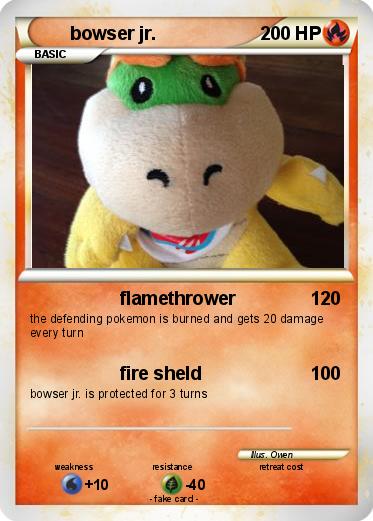 Pokemon bowser jr.