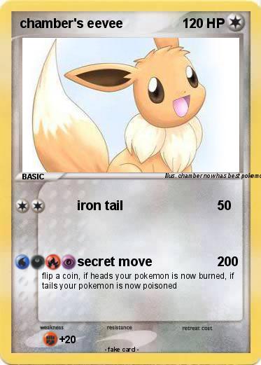 Pokemon chamber's eevee