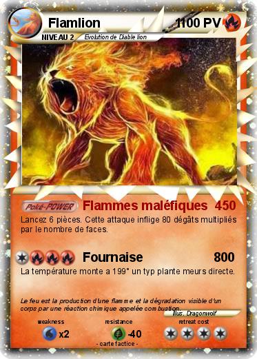 Pokemon Flamlion                     1