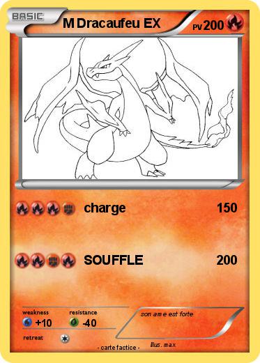 Pokemon M Dracaufeu EX