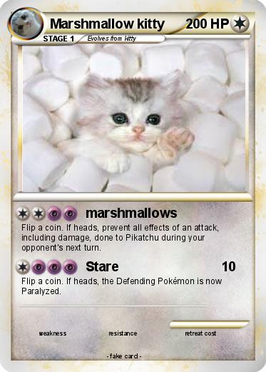 Pokemon Marshmallow kitty