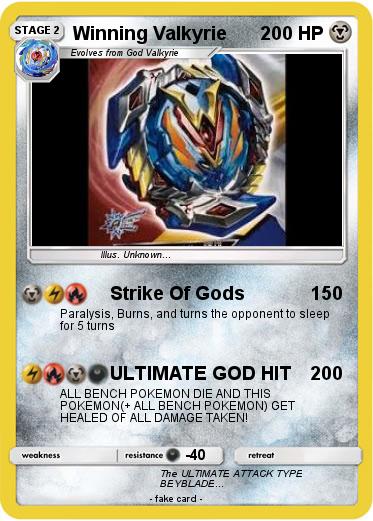 Pokemon Winning Valkyrie