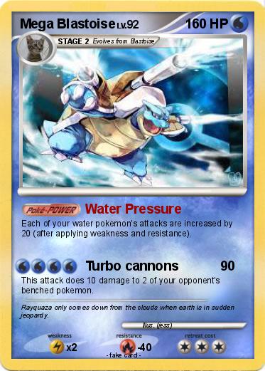 Pokemon Mega Blastoise