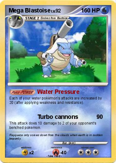 Pokemon Mega Blastoise