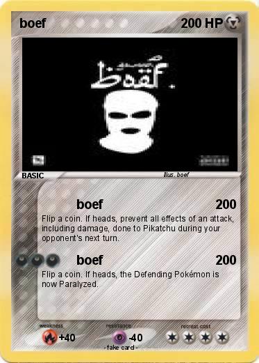 Pokemon boef