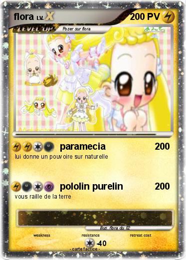 Pokemon flora