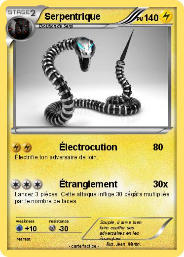 Pokemon Serpentrique