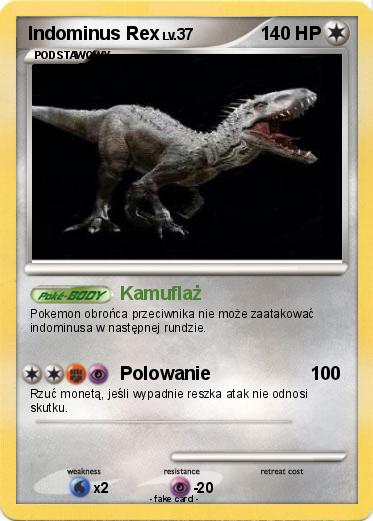 Pokemon Indominus Rex
