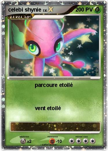 Pokemon celebi shynie