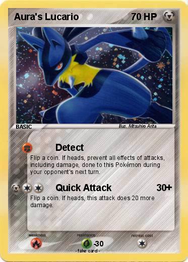 Pokemon Aura's Lucario