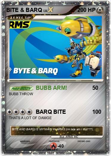 Pokemon BITE & BARQ