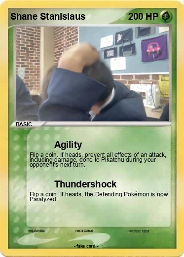 Pokemon Shane Stanislaus