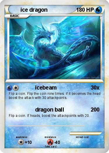 Pokemon ice dragon