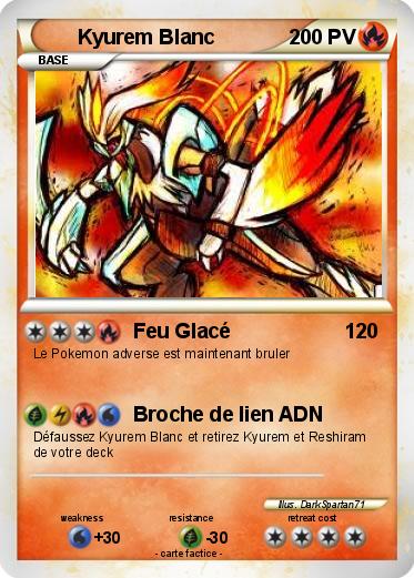 Pokemon Kyurem Blanc