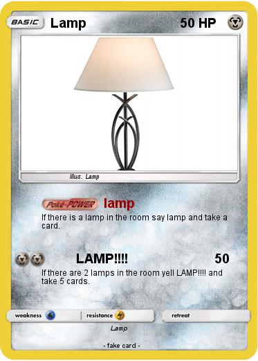Pokemon Lamp