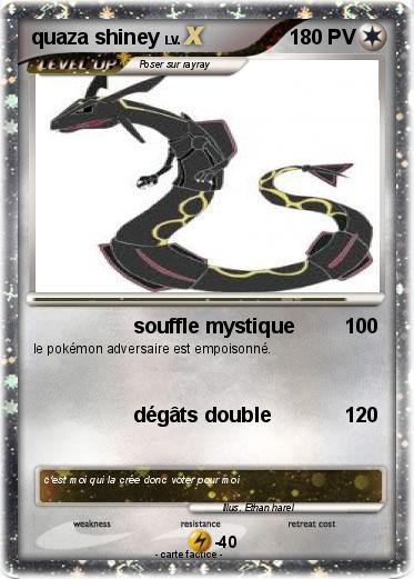Pokemon quaza shiney