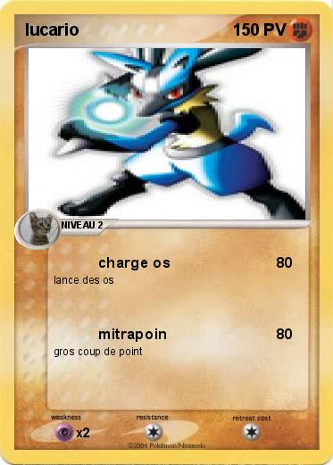 Pokemon lucario