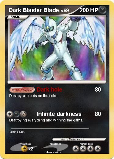 Pokemon Dark Blaster Blade
