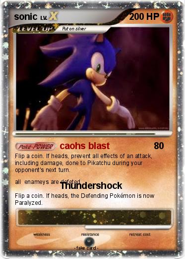 Pokemon sonic