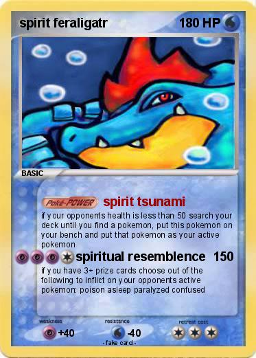 Pokemon spirit feraligatr