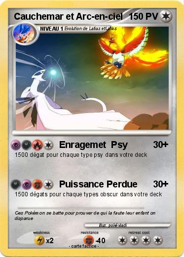 Pokemon Cauchemar et Arc-en-ciel