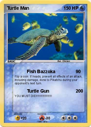 Pokemon Turtle Man