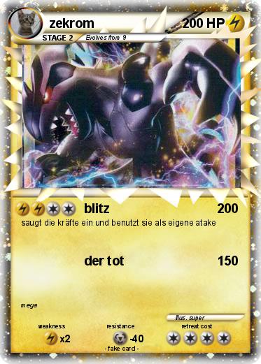 Pokemon zekrom