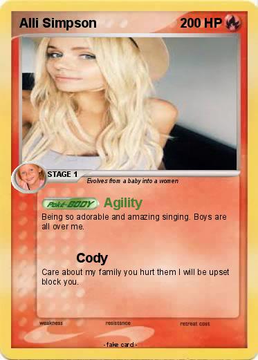 Pokemon Alli Simpson