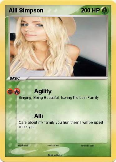Pokemon Alli Simpson