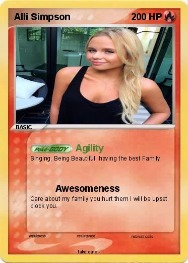 Pokemon Alli Simpson