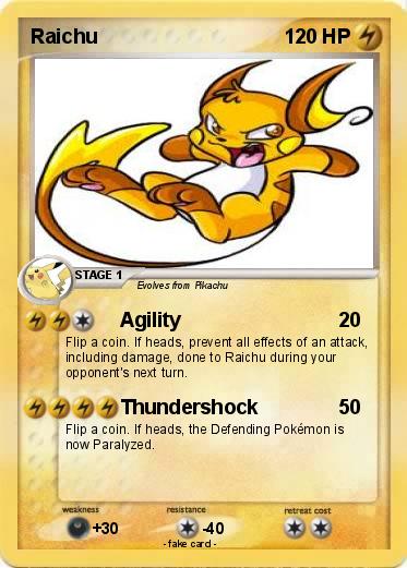 Pokemon Raichu
