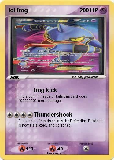 Pokemon lol frog