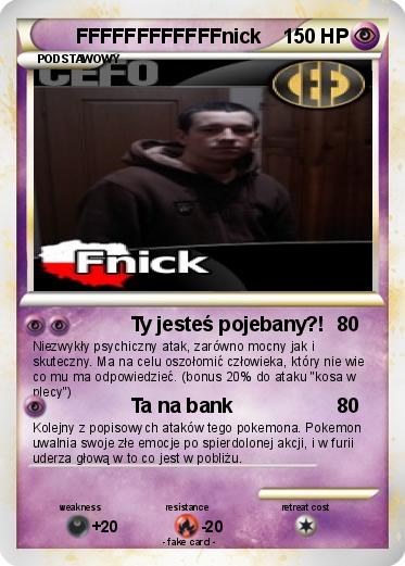 Pokemon FFFFFFFFFFFFnick