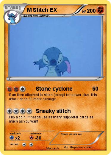 Pokemon M Stitch EX