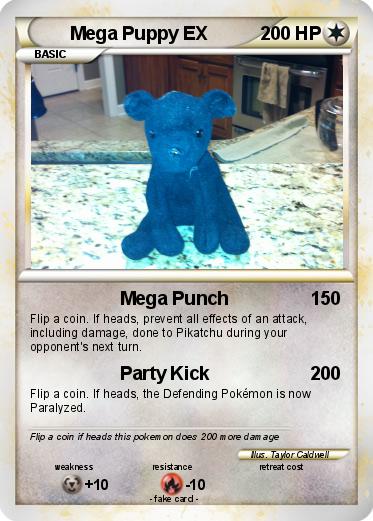 Pokemon Mega Puppy EX