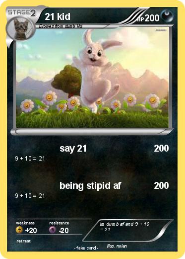 Pokemon 21 kid